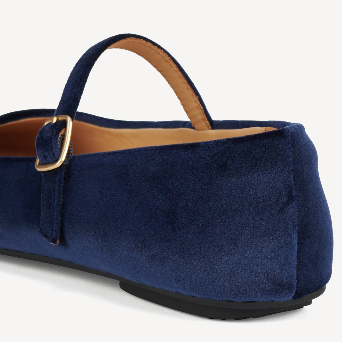 Mary Jane Navy Velvet