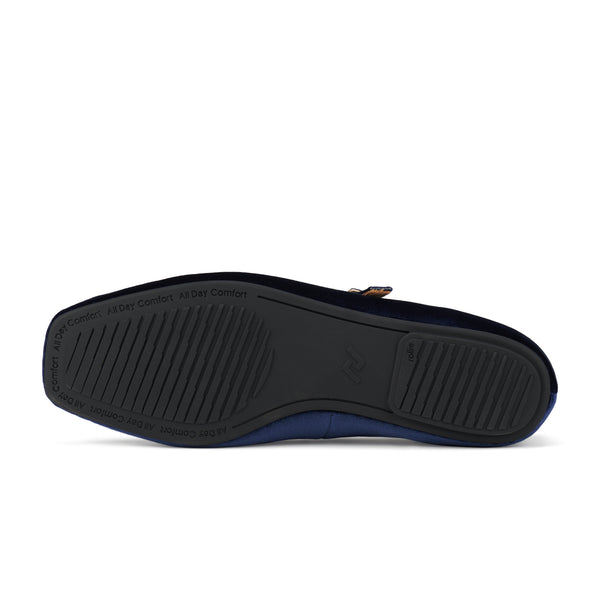 Mary Jane Navy Velvet