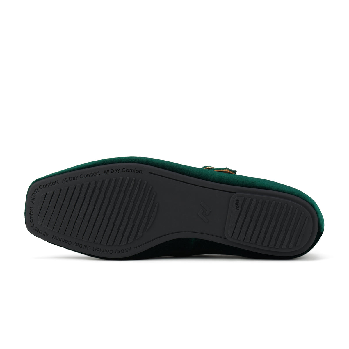 Mary Jane Emerald Velvet
