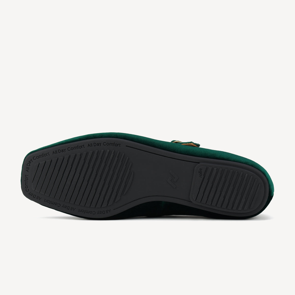 Mary Jane Emerald Velvet