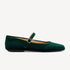 Mary Jane Emerald Velvet