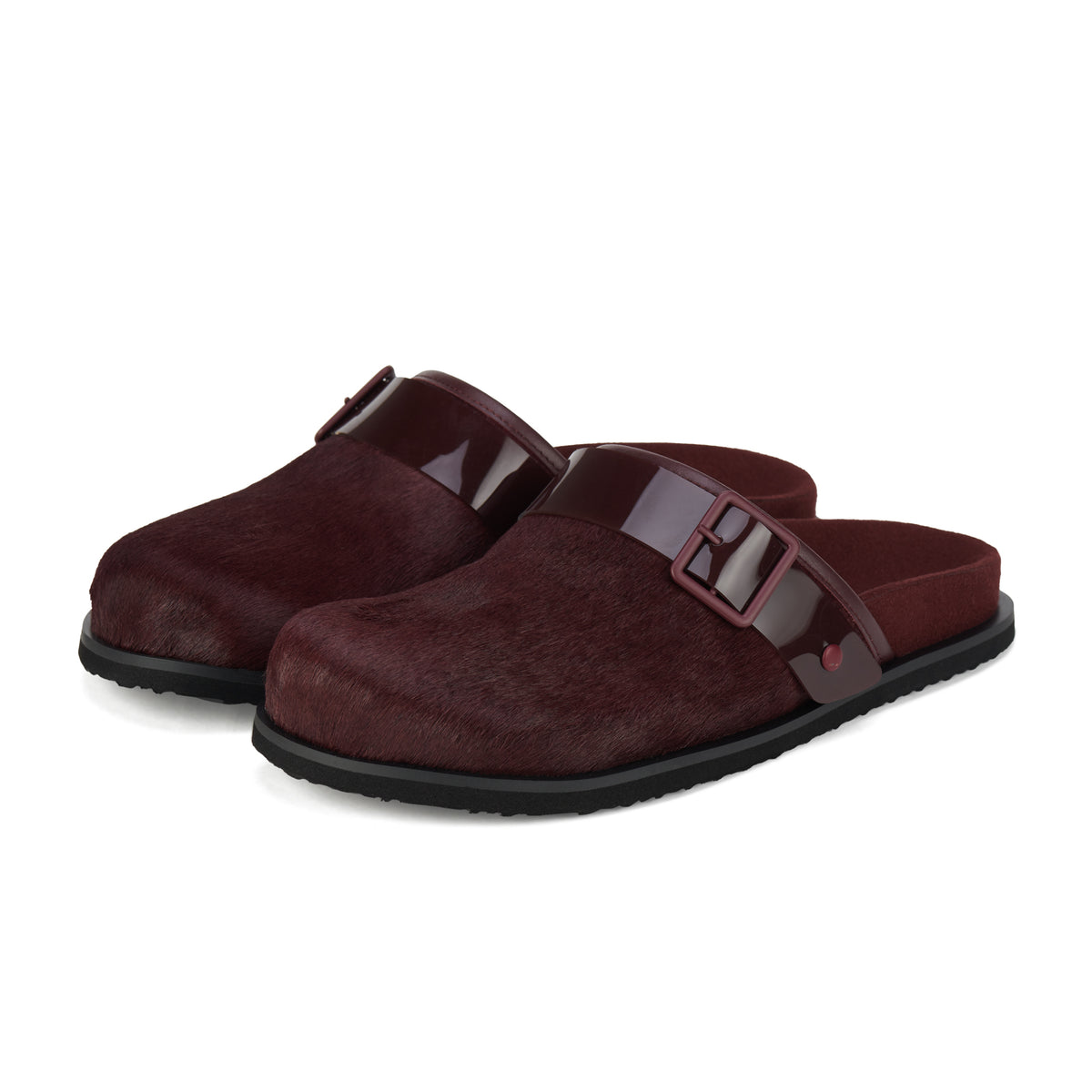 Mills Mule Dark Cherry