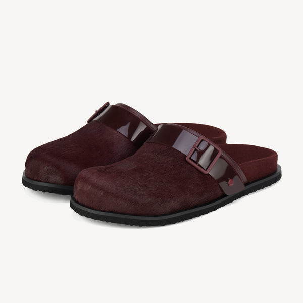 Mills Mule Dark Cherry