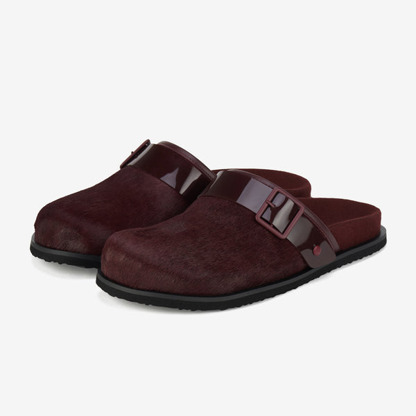 Mills Mule Dark Cherry