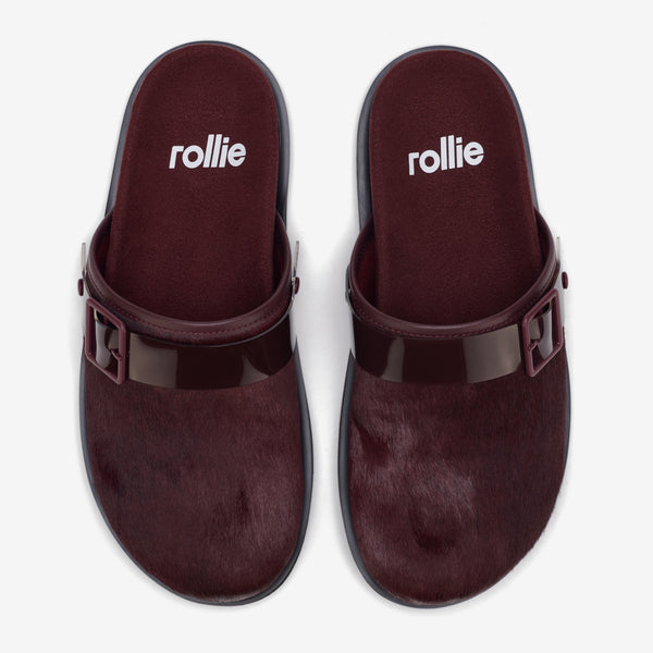 Mills Mule Dark Cherry