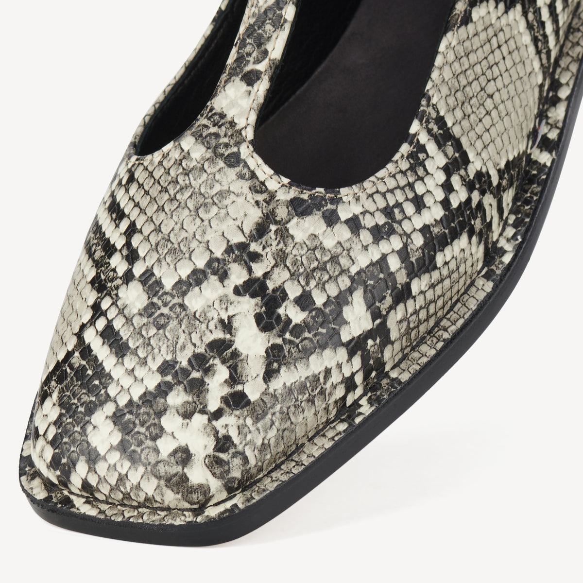 Mary Jane T-Bar Snakeskin