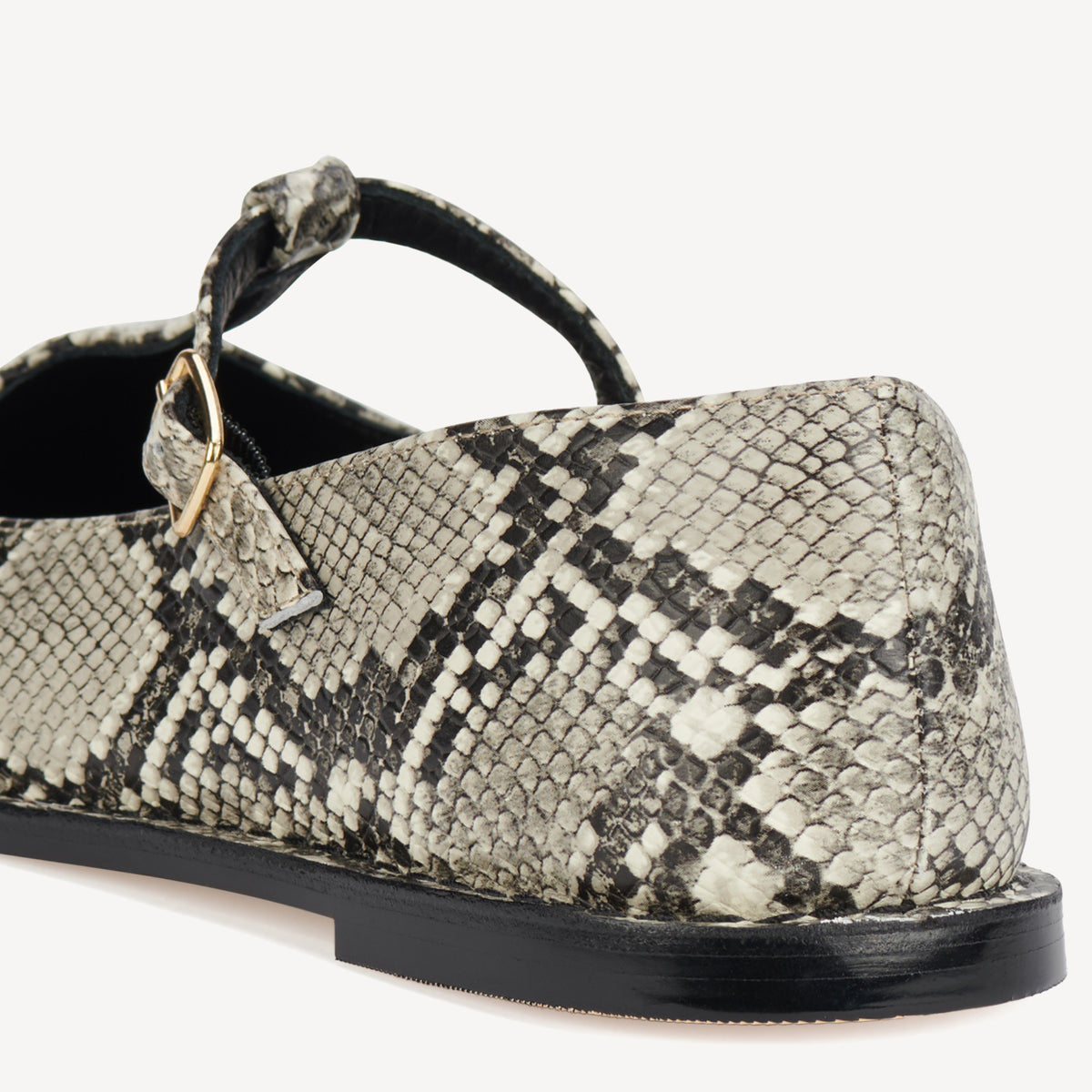 Mary Jane T-Bar Snakeskin