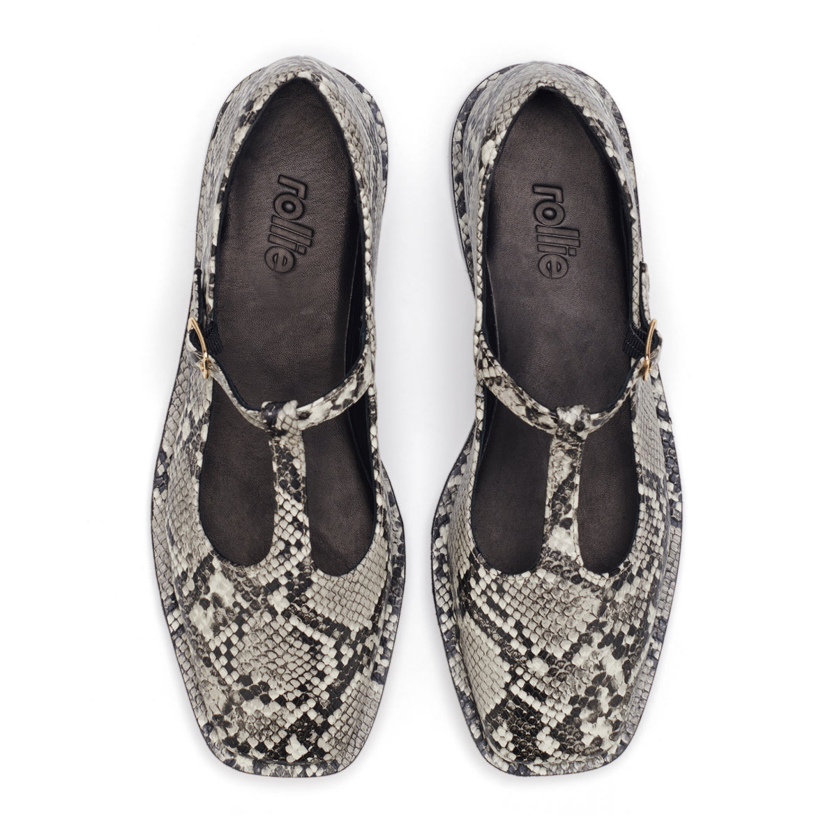 Mary Jane T-Bar Snakeskin