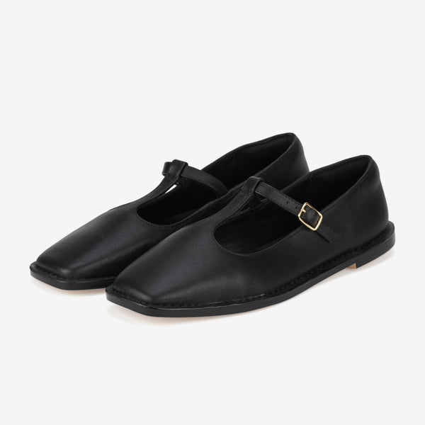 Mary Jane T-Bar Black