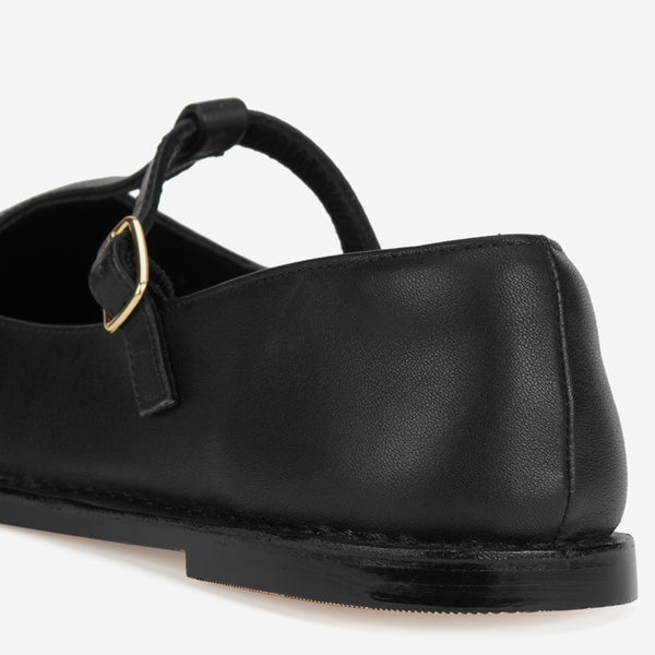 Mary Jane T-Bar Black
