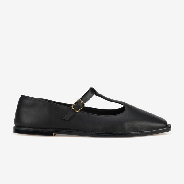 Mary Jane T-Bar Black