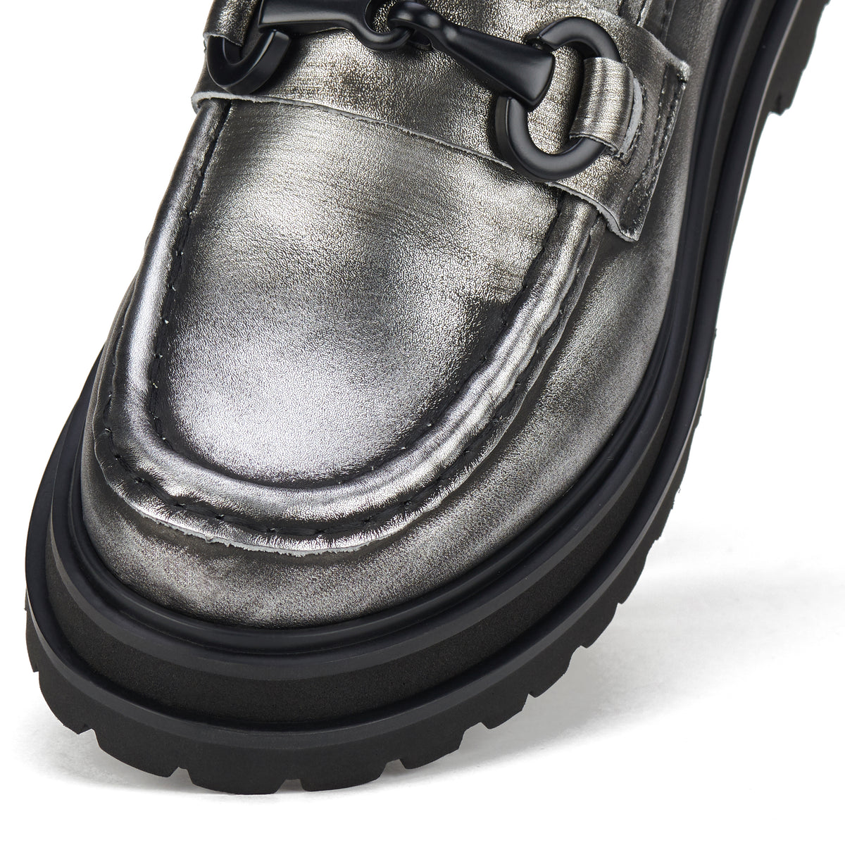 Loafer Step Classic Brushed Silver