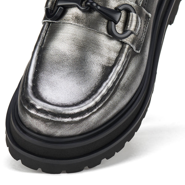 Loafer Step Classic Brushed Silver