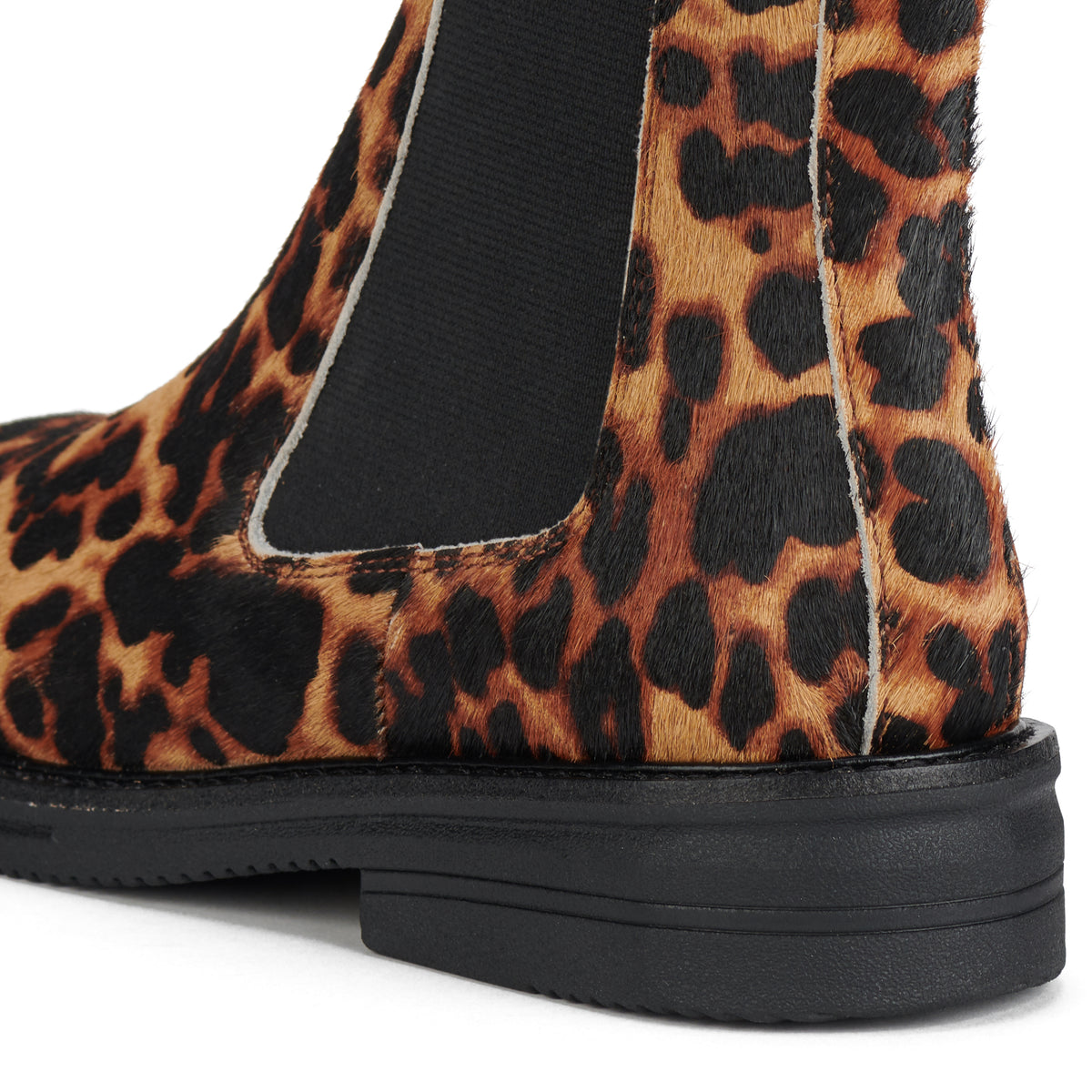 Chelsea Rise Dark Camel Leopard
