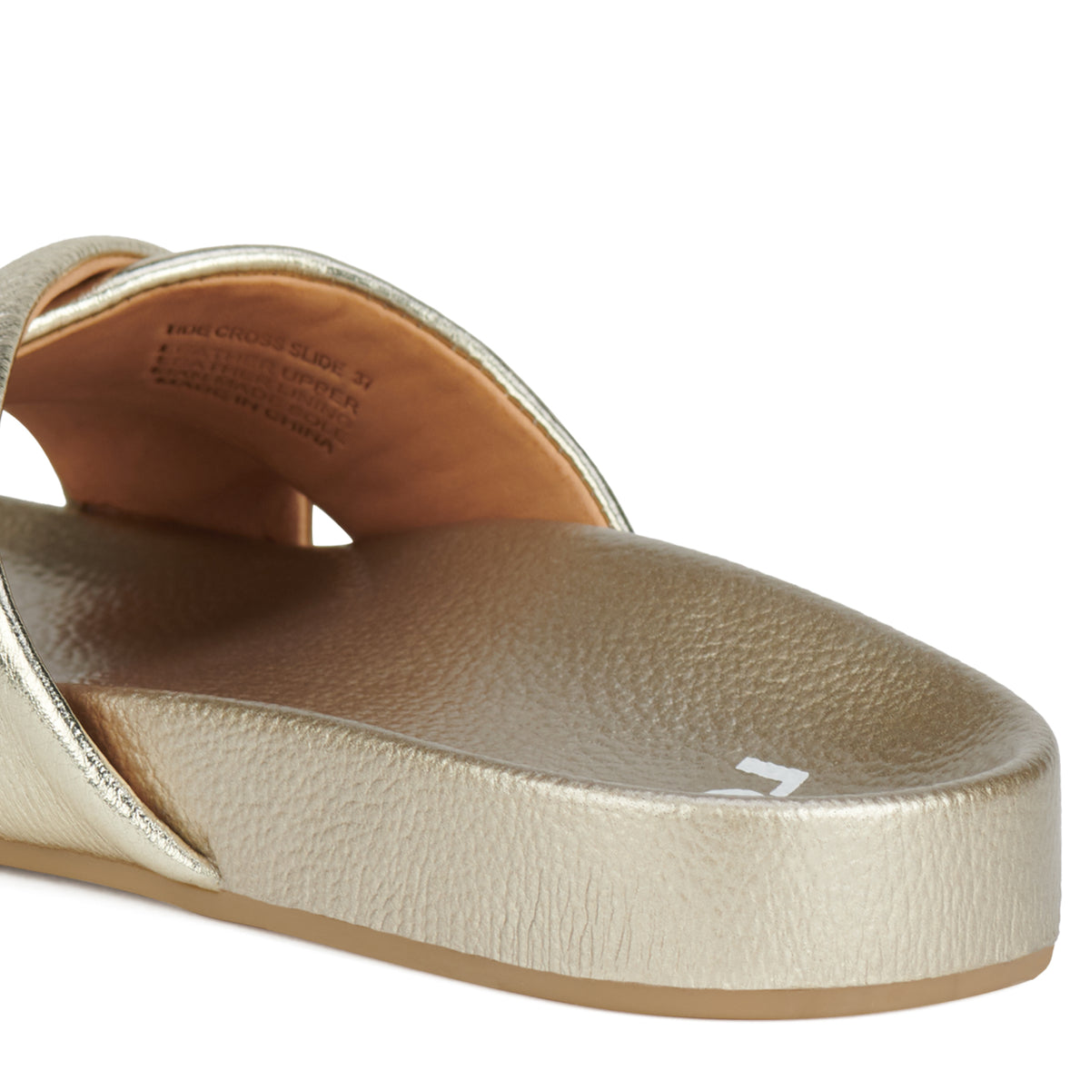 Tide Cross Slide Gold Tumble