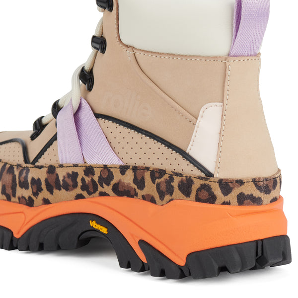 Hiker Boot Bone/Leopard