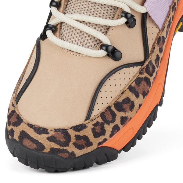 Hiker Boot Bone/Leopard