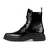 Pointed Sidezip Black Patent