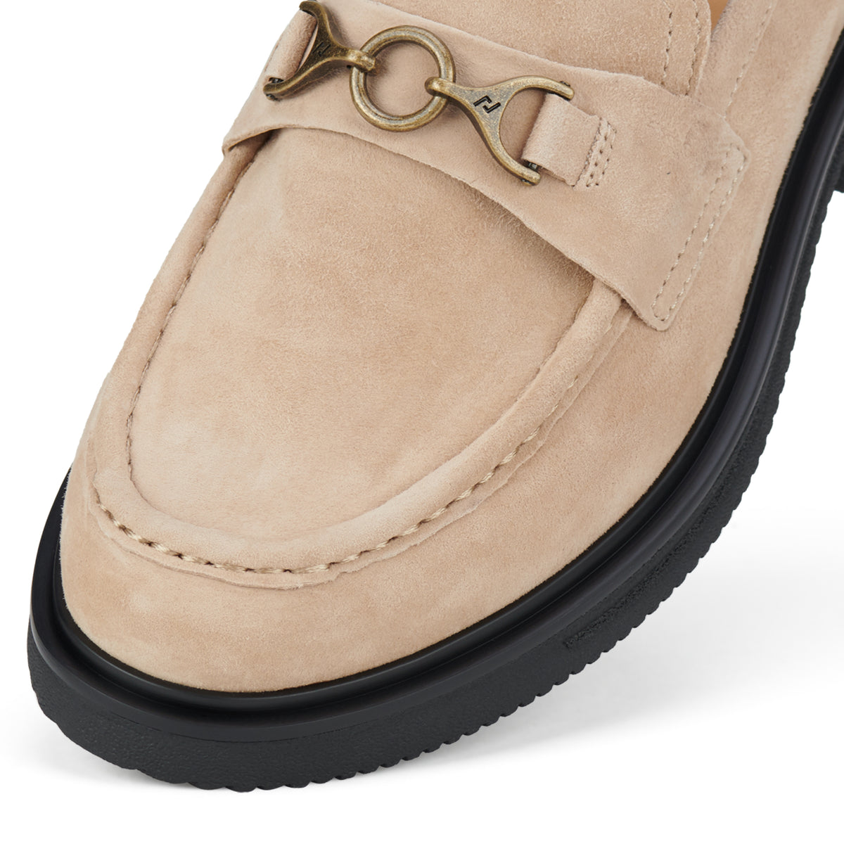 Loafer Rise Walnut Suede/Black
