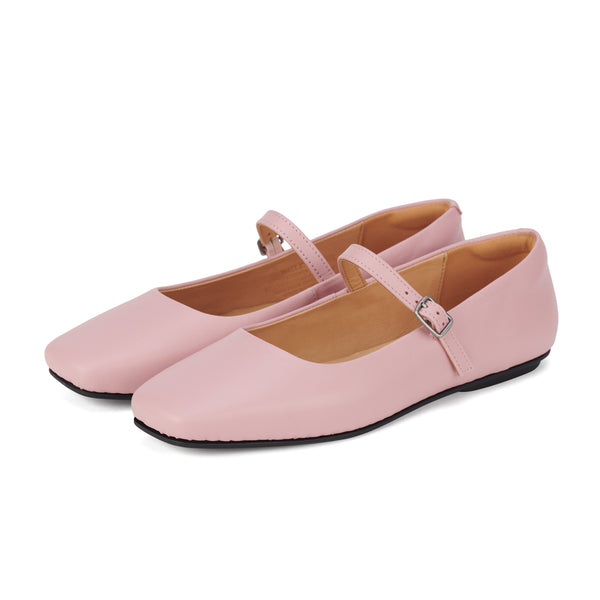 Ballet MJ Square Toe Rose Blush