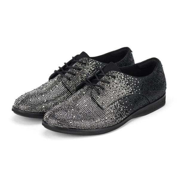 Derby Rhinestone Ombre Black/Silver