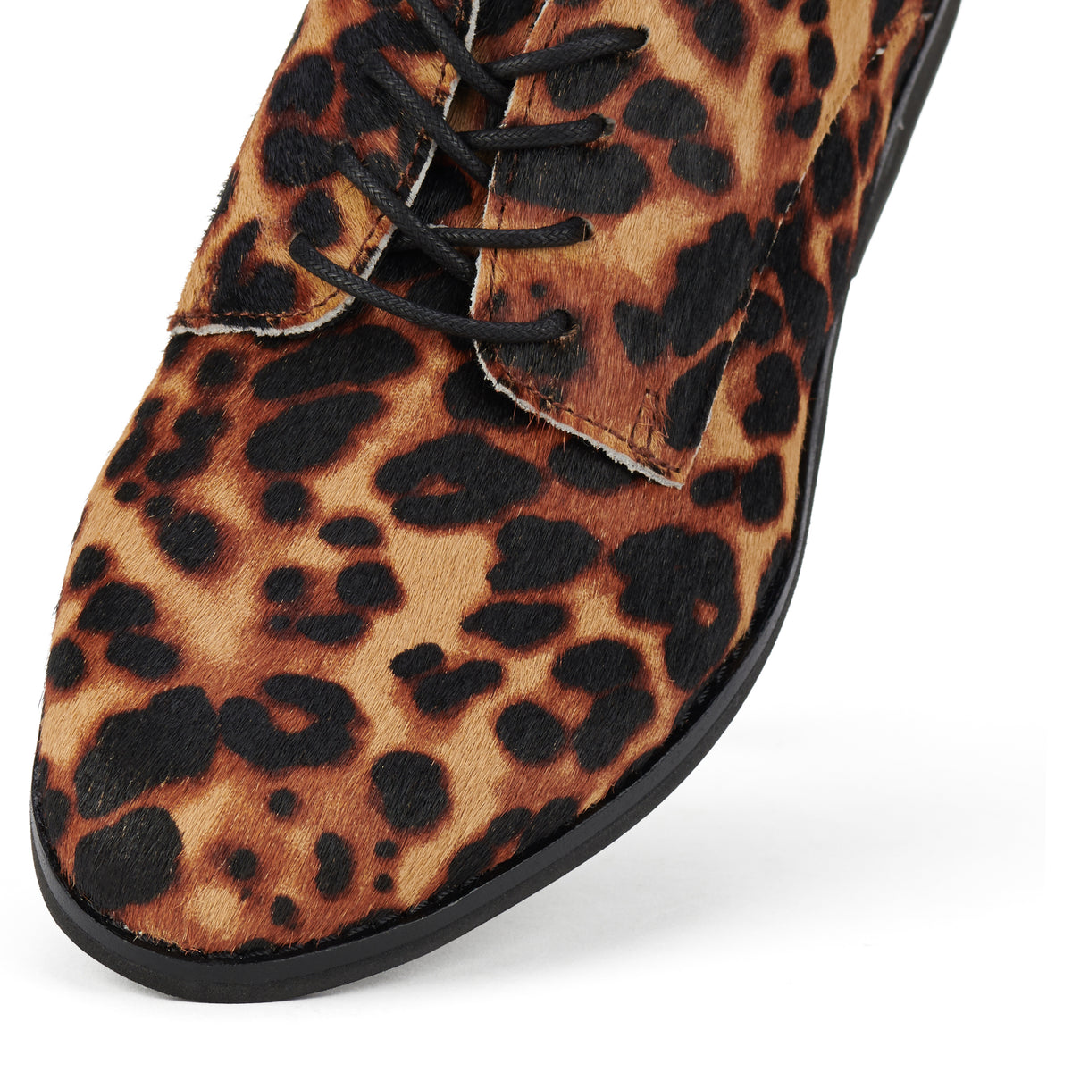 Derby Dark Camel Leopard/Black