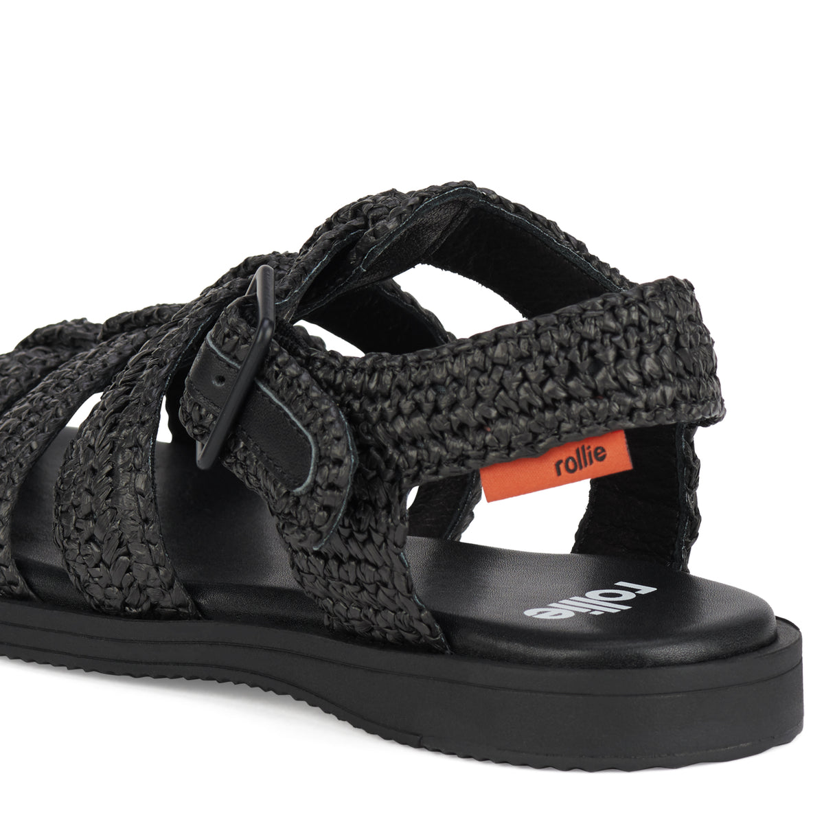 Sandal Fisherman Weave Black