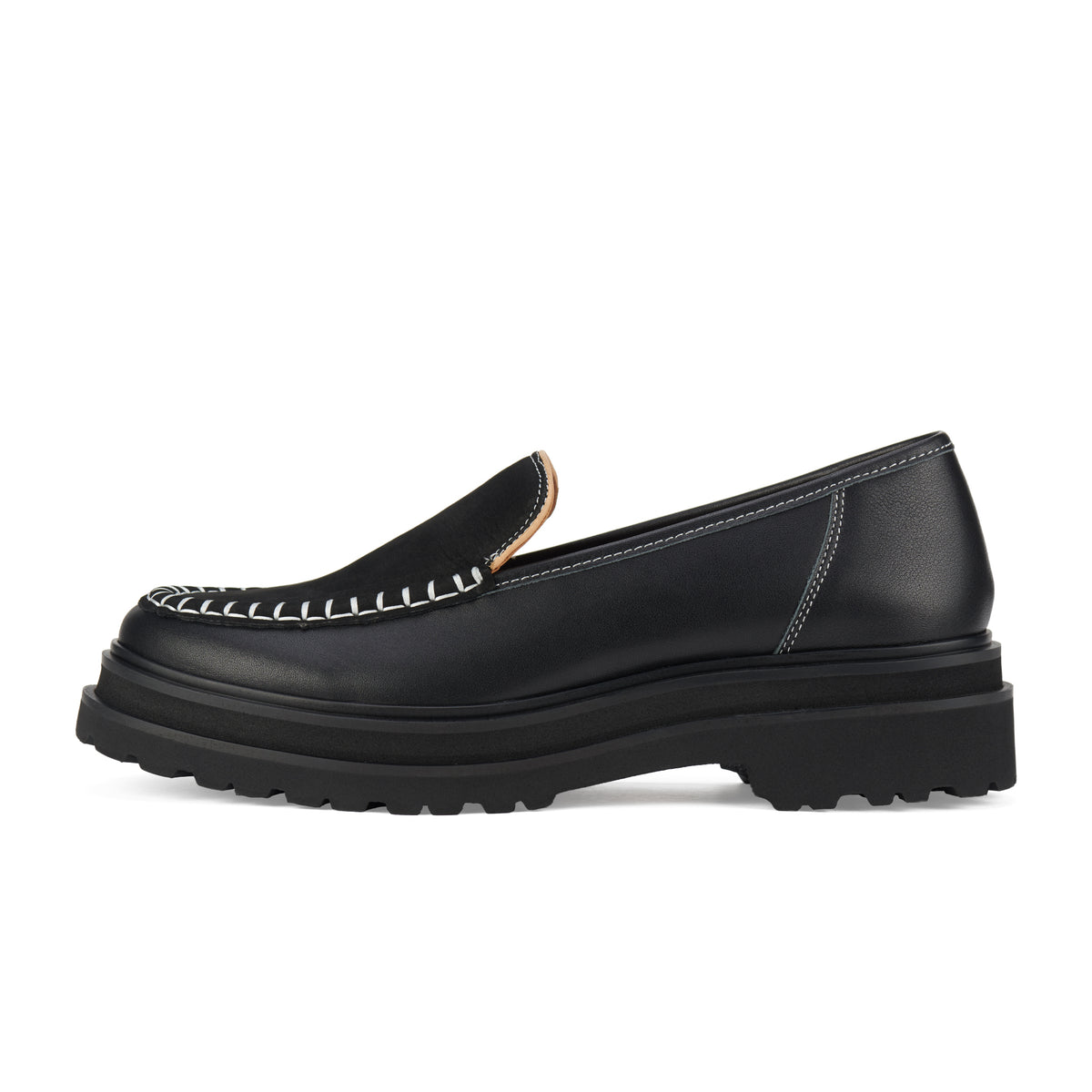 Loafer Step Moccasin Black