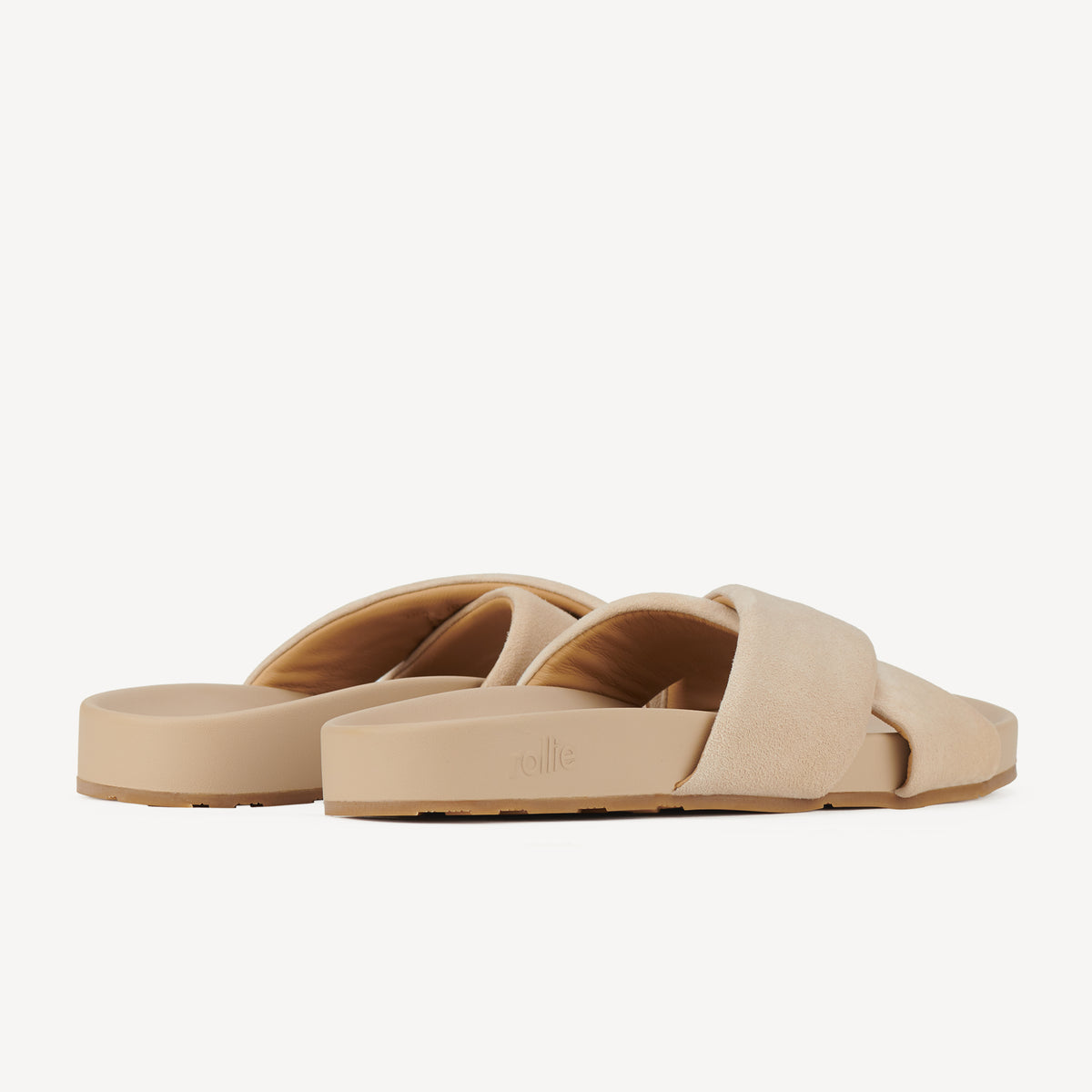 Tide Cross Slide Walnut Suede