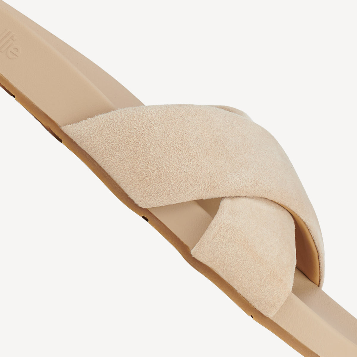 Tide Cross Slide Walnut Suede