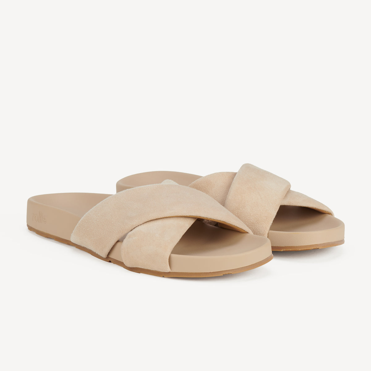 Tide Cross Slide Walnut Suede