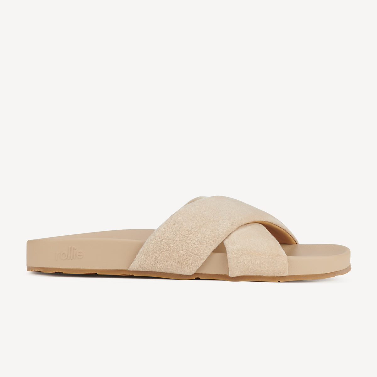 Tide Cross Slide Walnut Suede