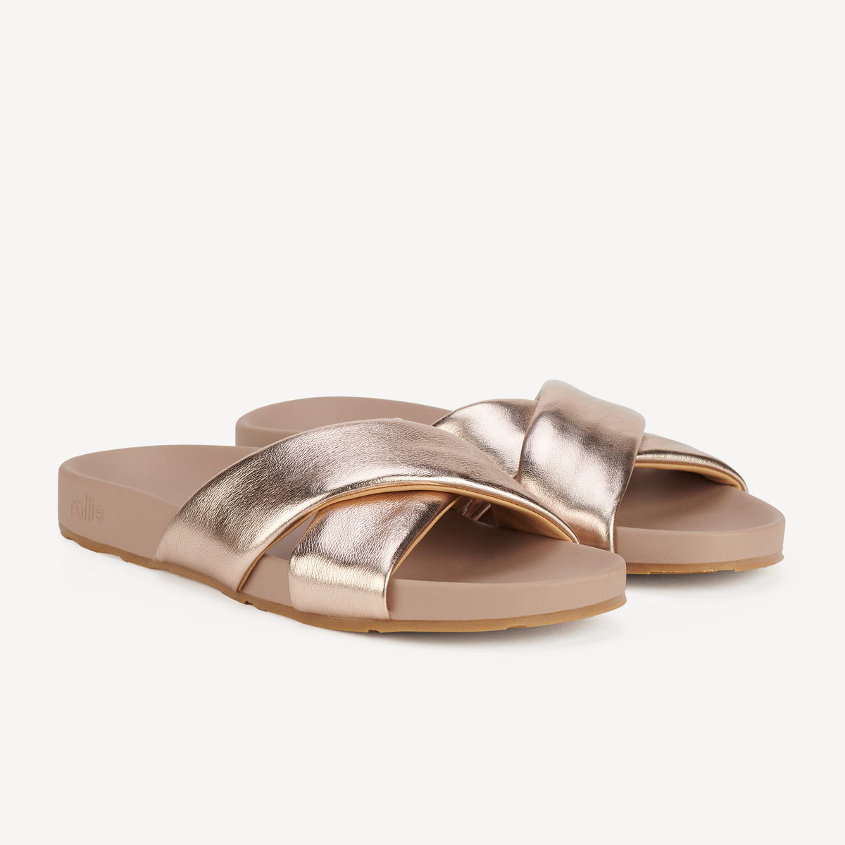 Tide Cross Slide Rose Gold
