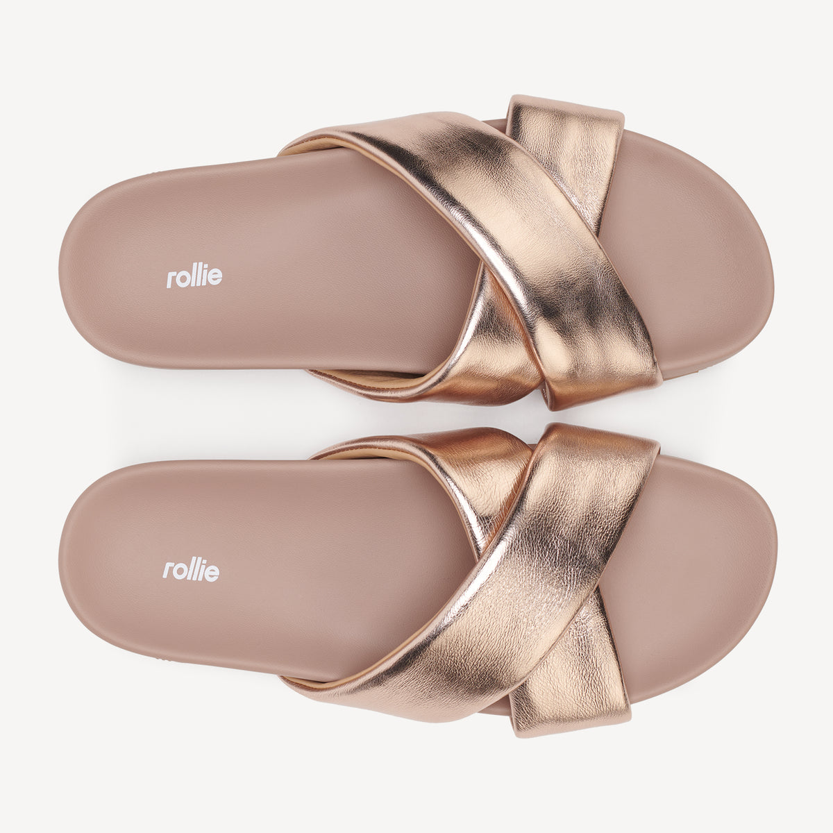 Tide Cross Slide Rose Gold