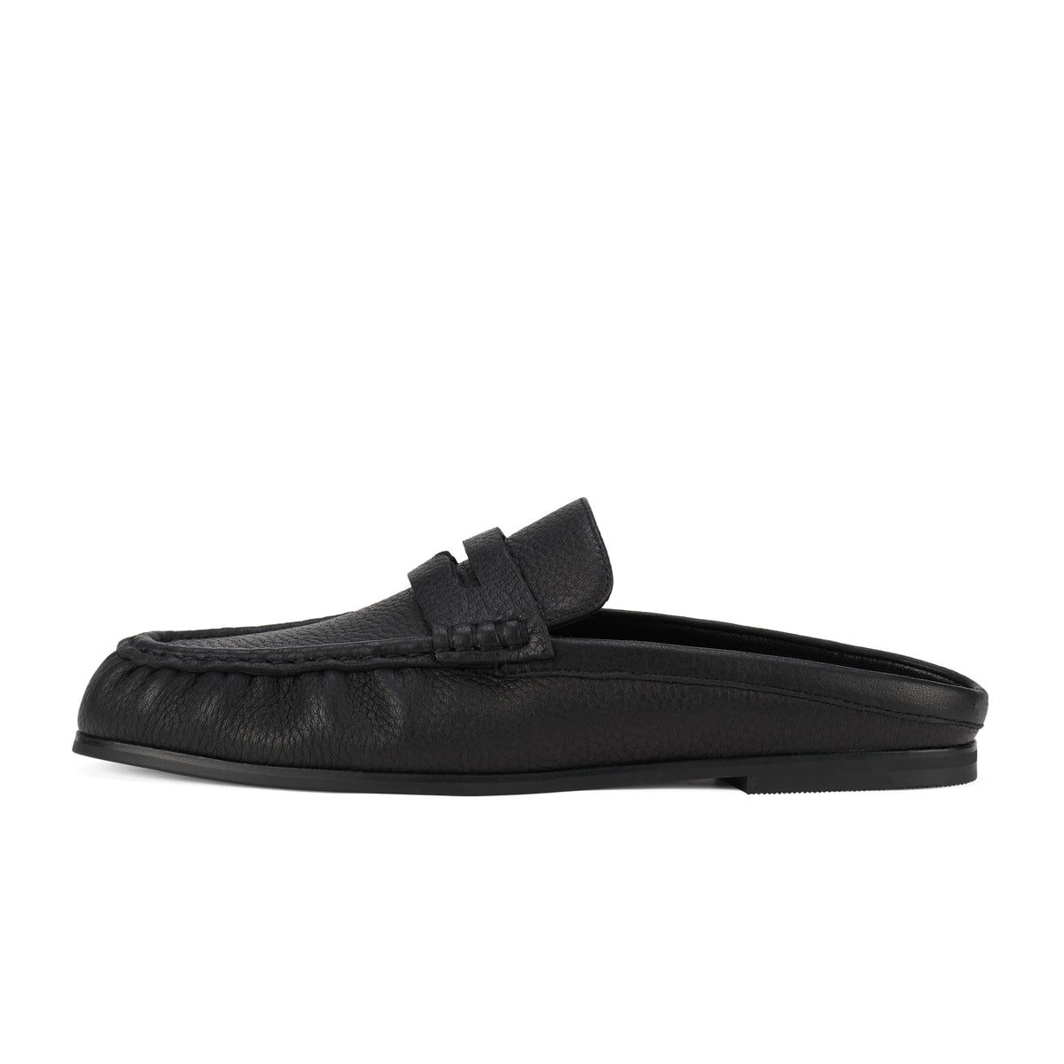 Sloane Mule Black Tumble