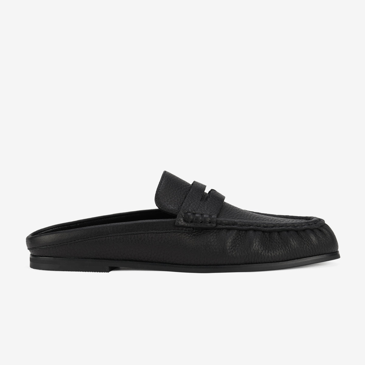 Sloane Mule Black Tumble