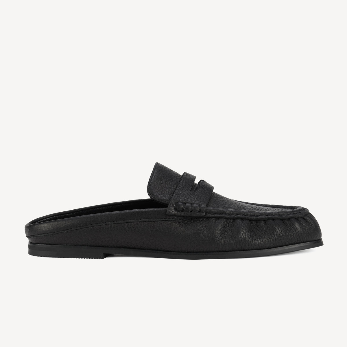 Sloane Mule Black Tumble