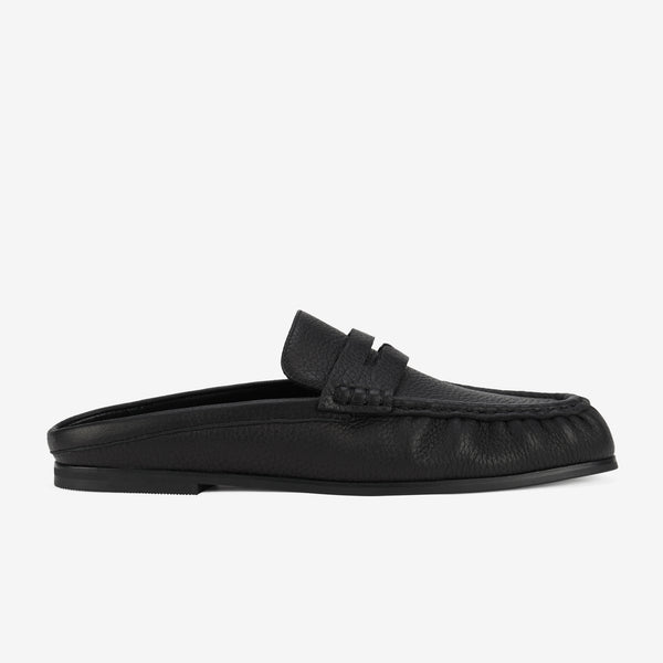 Sloane Mule Black Tumble
