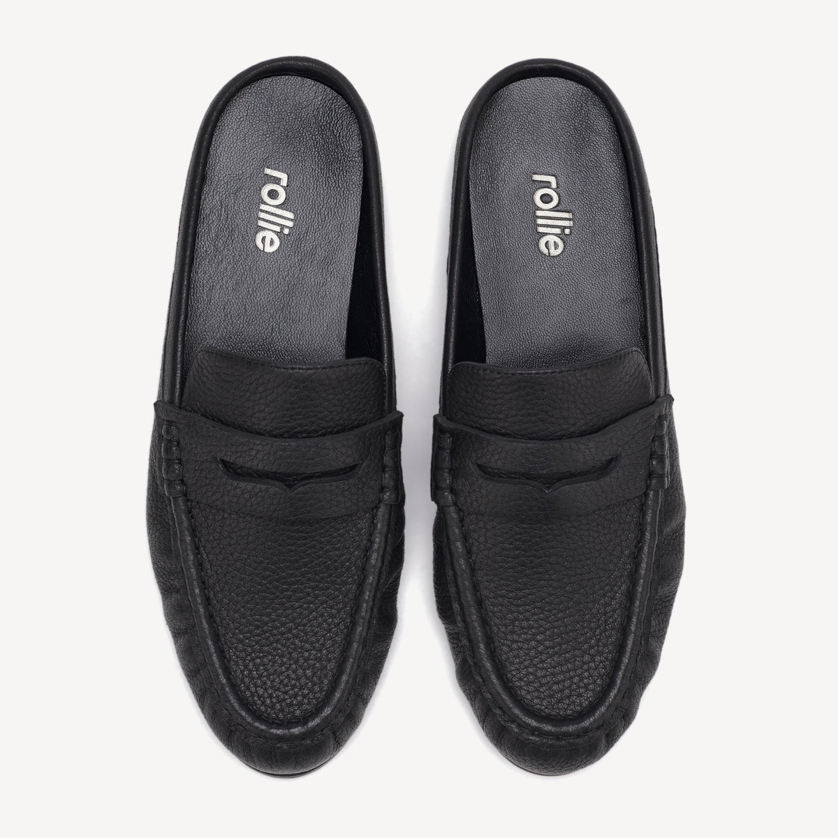 Sloane Mule Black Tumble