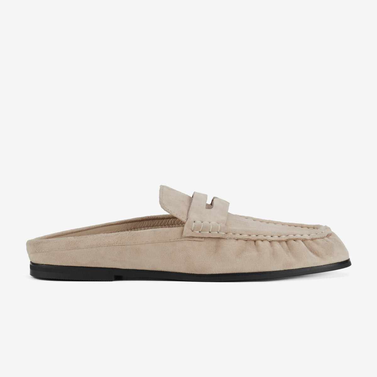 Sloane Mule Walnut Suede