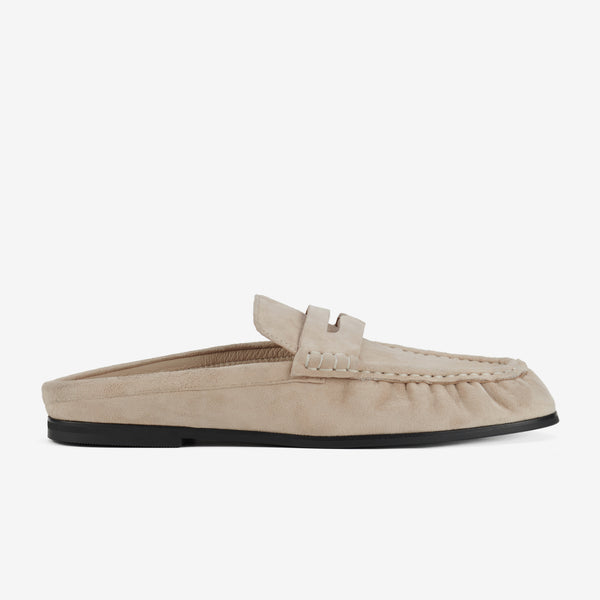 Sloane Mule Walnut Suede