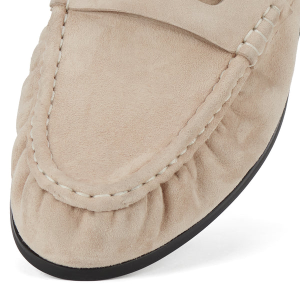 Sloane Mule Walnut Suede