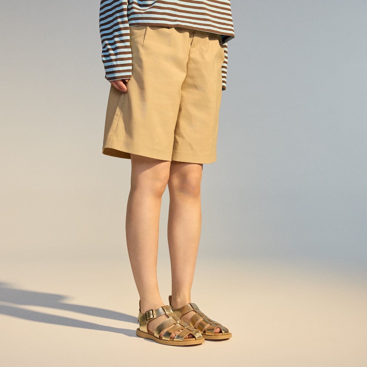 Sandal Fisherman Gold