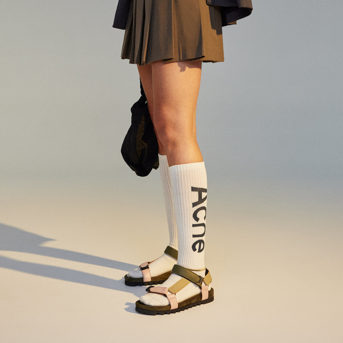 Sandal Tooth Wedge Blush Camo