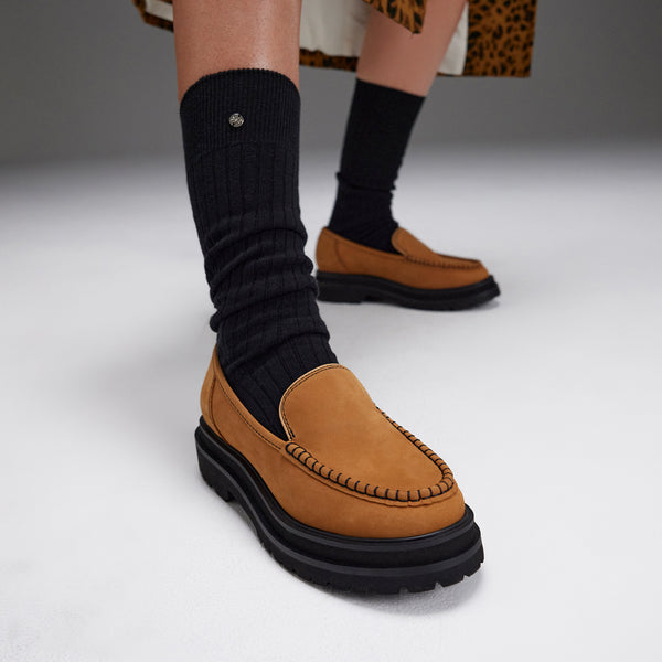 Loafer Step Moccasin Chestnut
