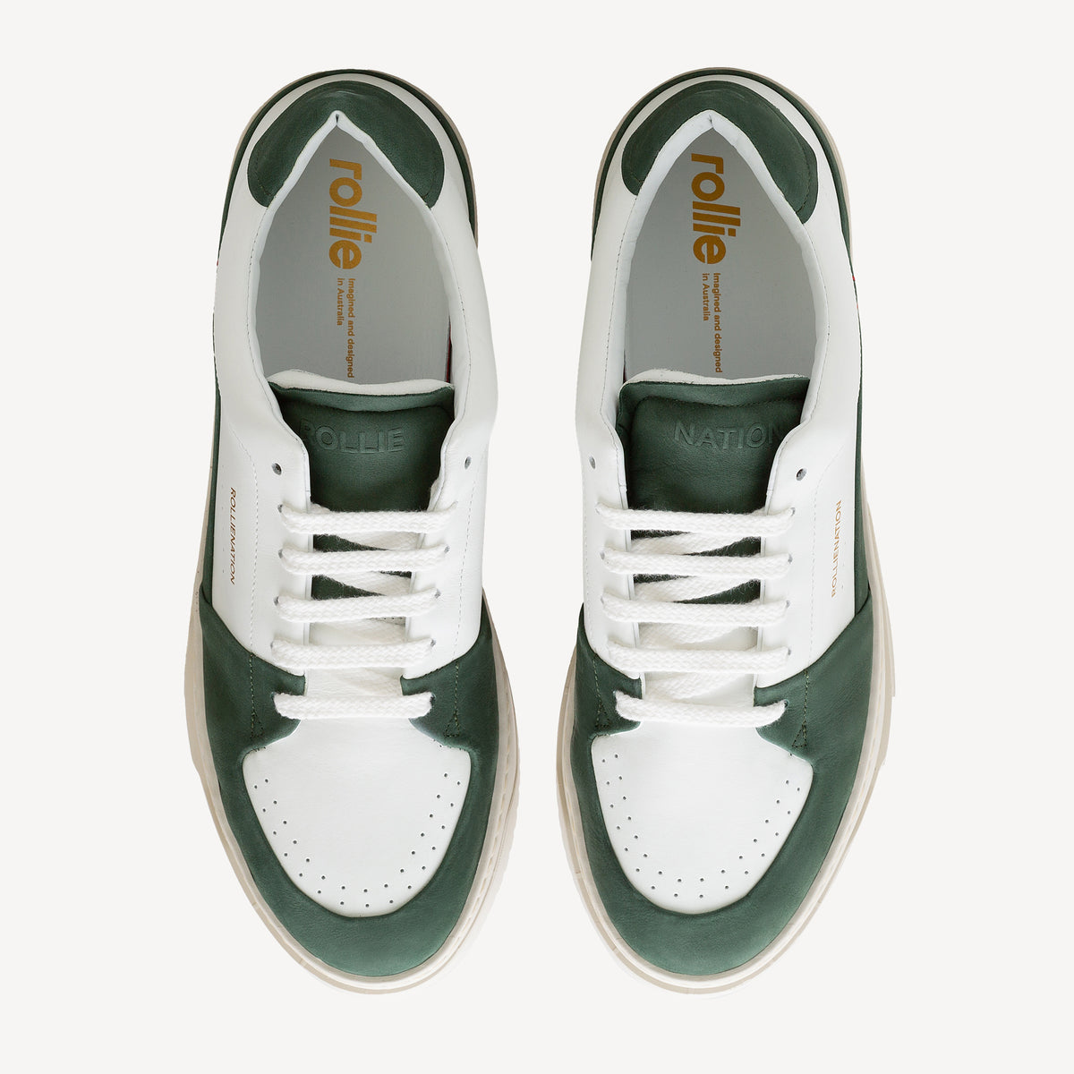 Wave Mens Green/White