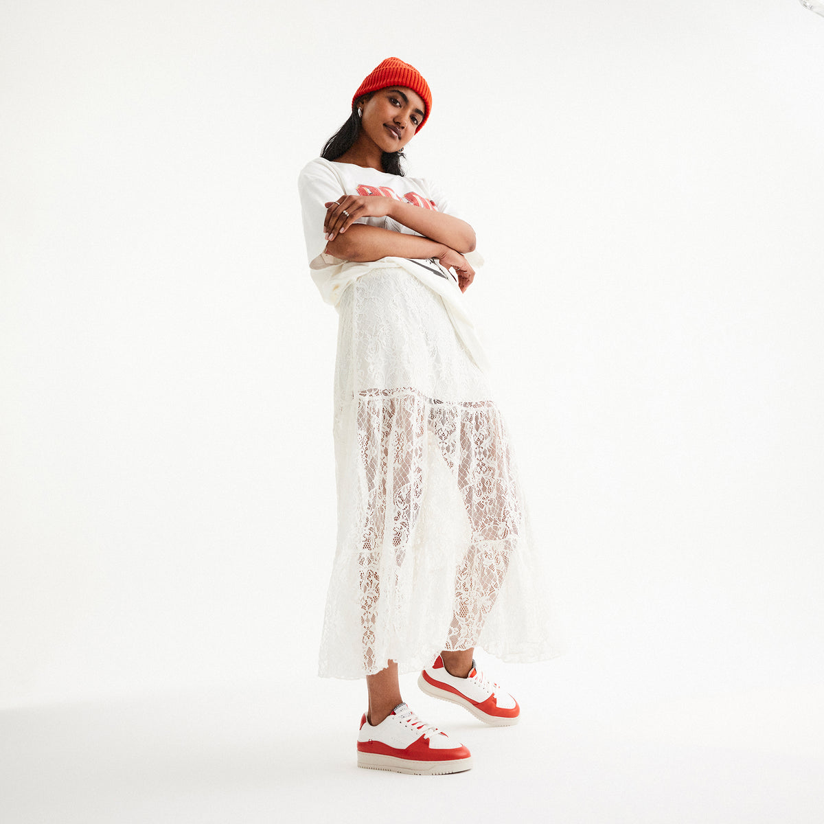 Wave Tangerine/White
