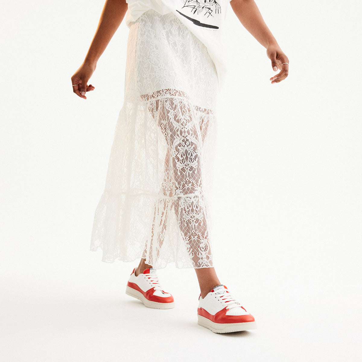 Wave Tangerine/White