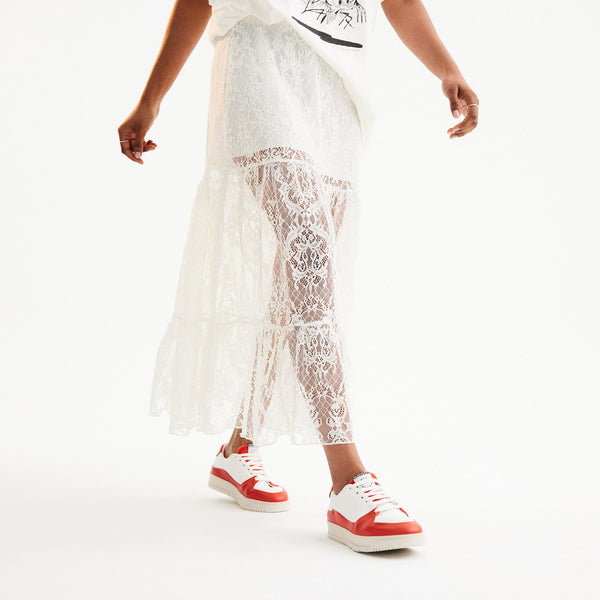 Wave Tangerine/White