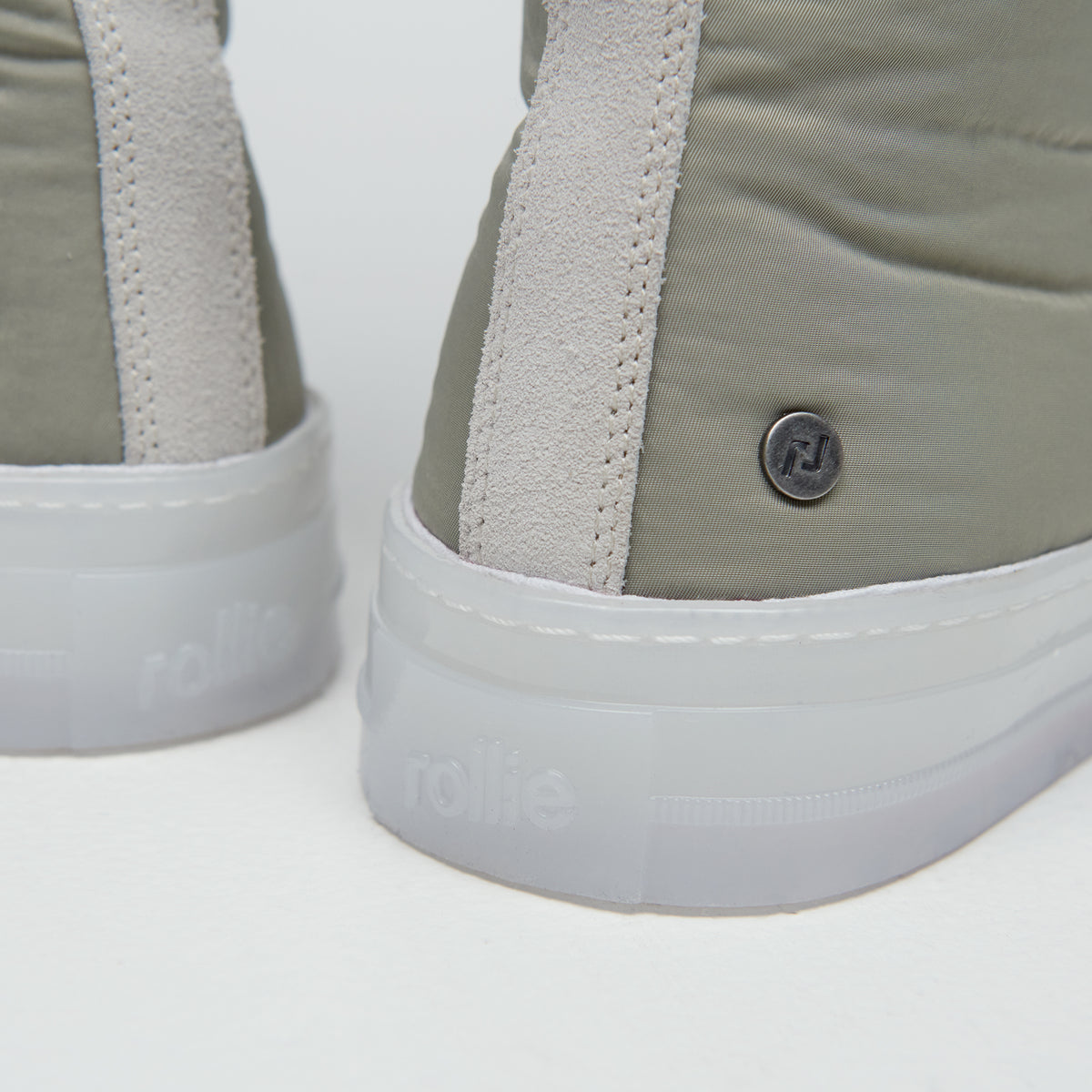 Ranger Mens High Top Sneaker Light Khaki